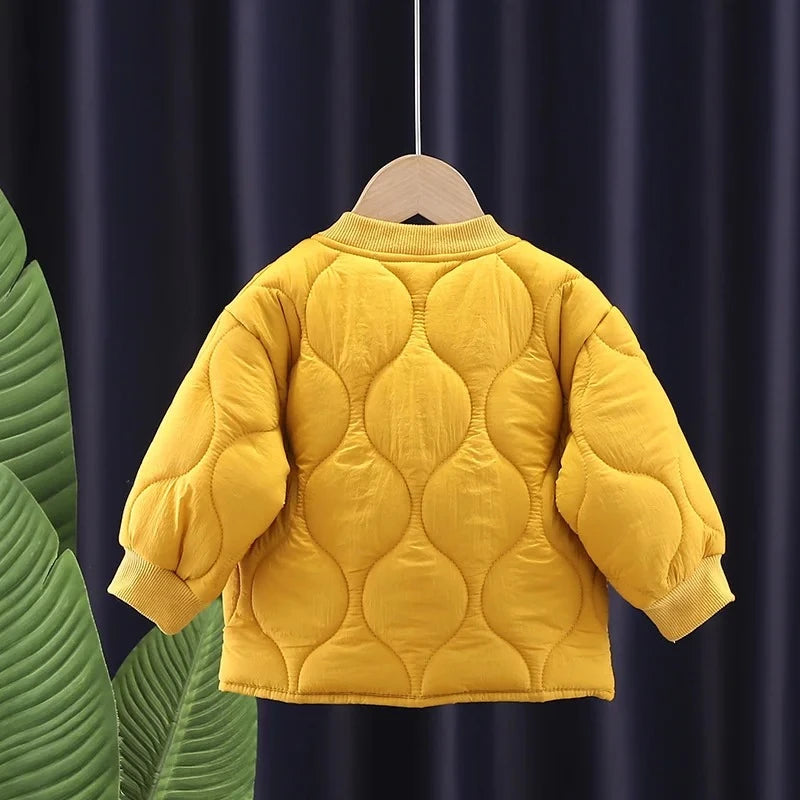 Veste Enfant Automne Hiver - Manteau Coton Casual Unisexe Garçon Fille