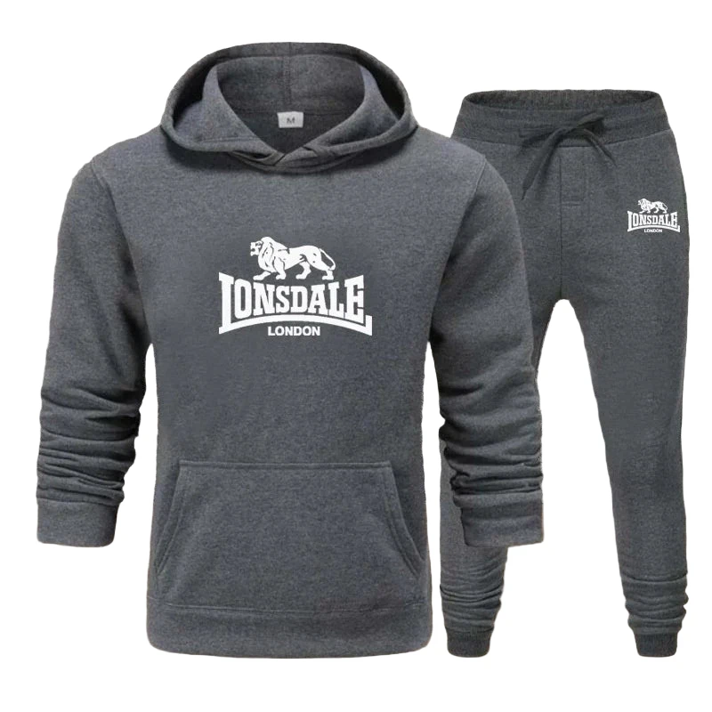 Ensemble Homme Sweat à Capuche et Pantalon - Jogging Urbain Automne Hiver 2025