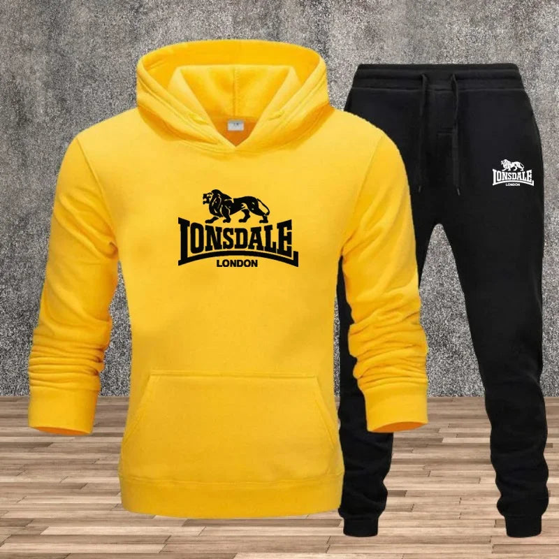 Ensemble Homme Sweat à Capuche et Pantalon - Jogging Urbain Automne Hiver 2025