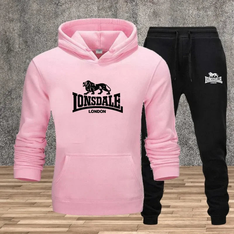 Ensemble Homme Sweat à Capuche et Pantalon - Jogging Urbain Automne Hiver 2025