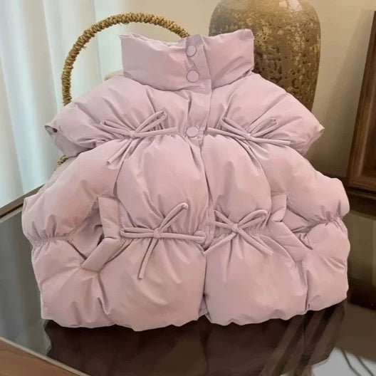 Gilet Sans Manches Bébé Fille 2-7 ans - Chaud et Confortable Hiver