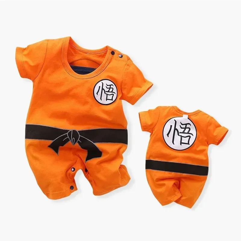 Body Bébé Dragon Ball Z – Tenue Kame Sennin – Costume Mignon 0-24 Mois