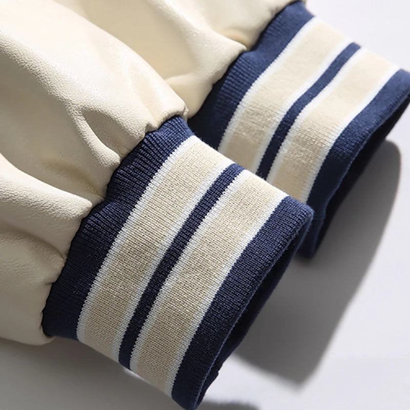 Veste Baseball Homme 2024 - Blouson Broderie Style Universitaire