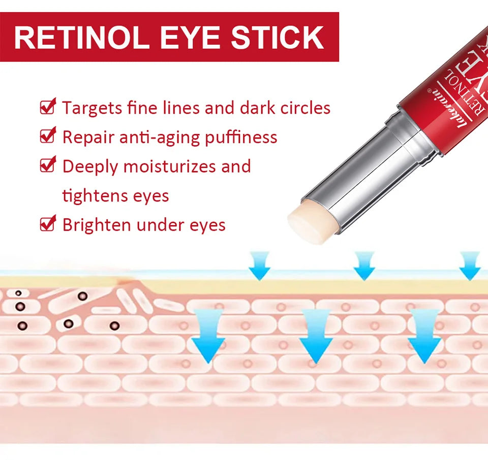 Serum Stick fRetinol Eye Cream Lightening Dark Circles Firming Skin Instant Eye Repairor women Women Eyes Care
