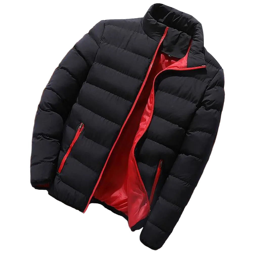 Veste Homme Hiver Matelassée - Coupe-Vent Thermique Outdoor