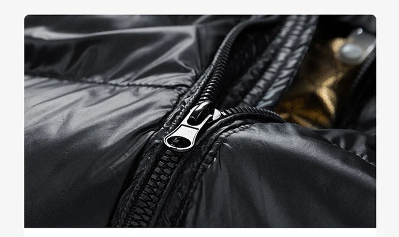 Manteau Hiver Mixte 2025 - Veste Matelassée Capuche Épaisse Streetwear