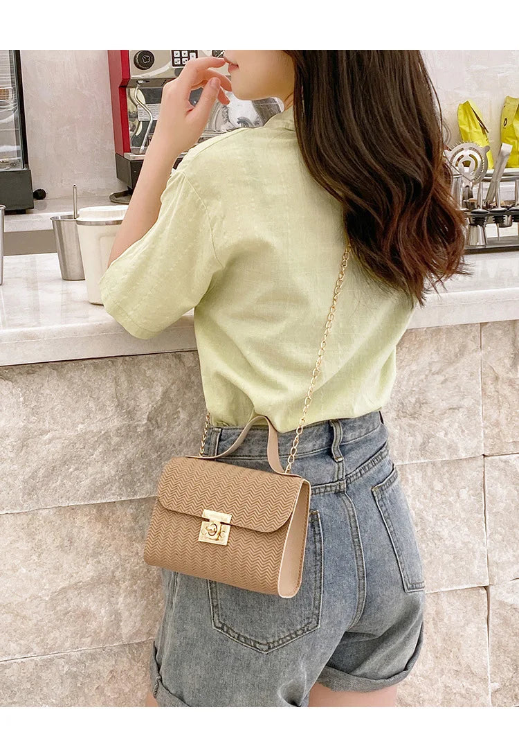 Petit Sac à Main Femme Fashion 2024 - Pochette Luxe Bandoulière Crossbody
