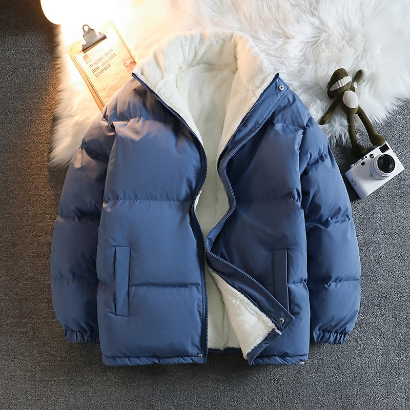 Parka Homme Grand Froid -20°C - Veste Hiver 2025 Doublure Polaire Col Montant