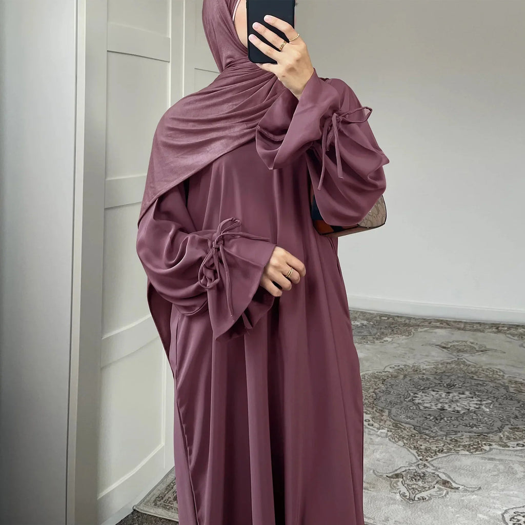 Abaya Musulmane Élégante - Robe Modeste Ramadan Dubai - MH KINDIA SHOP
