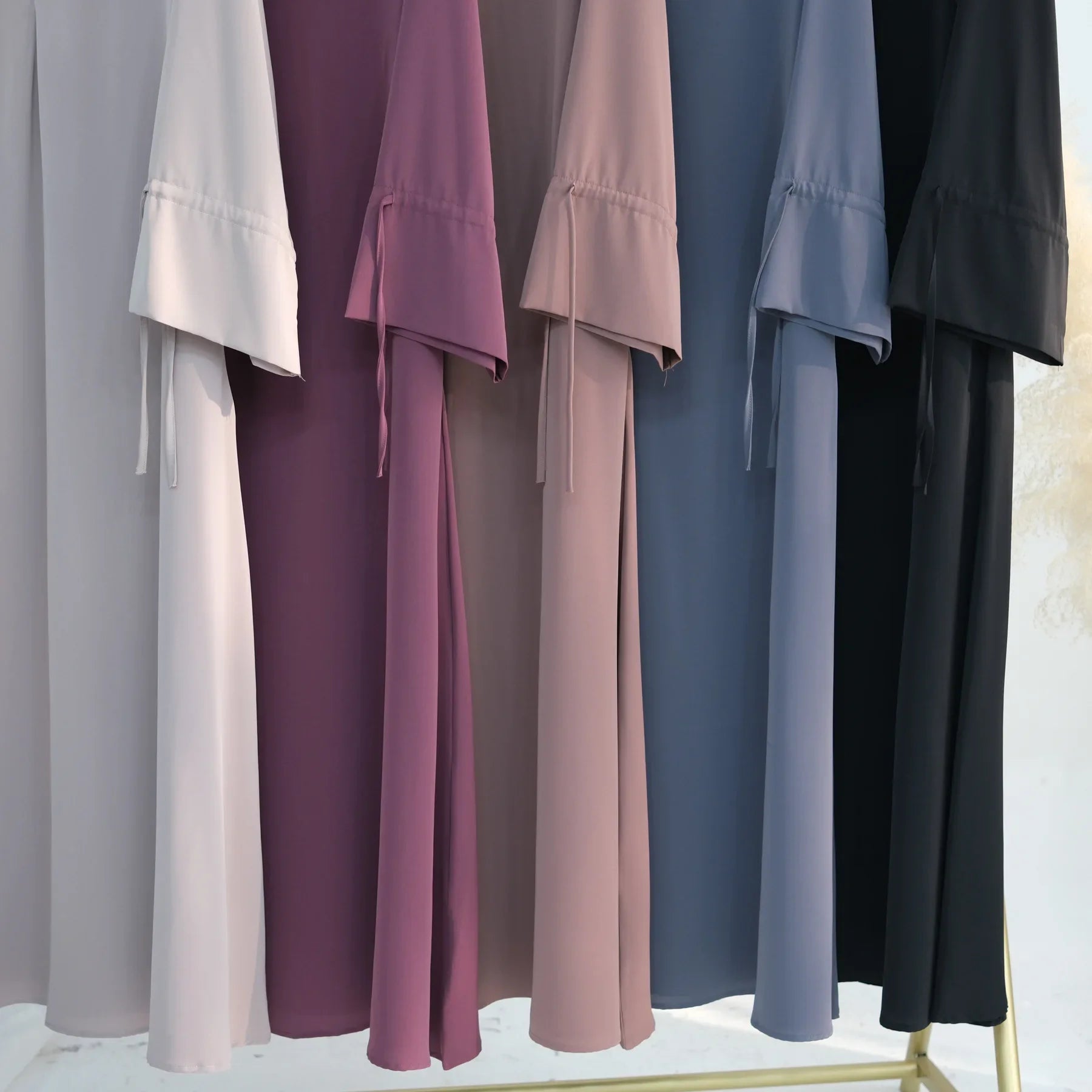 Abaya Musulmane Élégante - Robe Modeste Ramadan Dubai - MH KINDIA SHOP